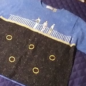 Short sleeve sweater